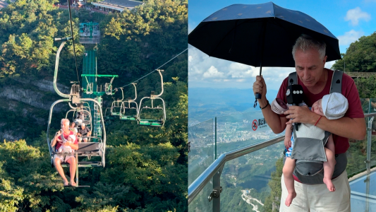 ¡De las cuevas al cielo! Un viaje increíble por Tianmen con Marley, Mirko y Milenka