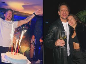 "Me siento muy bendecido": así fue el festejo sorpresa de Nico Vázquez por sus 49 años