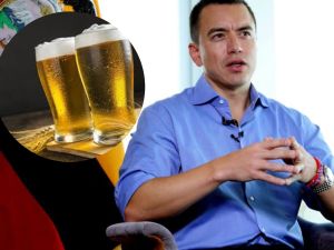 El Presidente de Ecuador bajó el precio de la cerveza durante todo el Mundial 2026