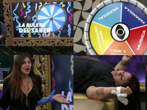 La ruleta del saber divirtió a la casa de Gran Hermano 2026 antes de una nueva placa
