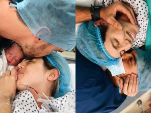 Así fueron las primeras horas de vida de Bruna, la nieta de Ricky Sarkany