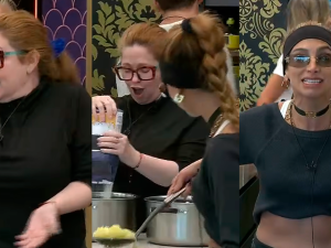 Andrea del Boca acusó a Solange Abraham de empujarla en la prueba del líder de Gran Hermano